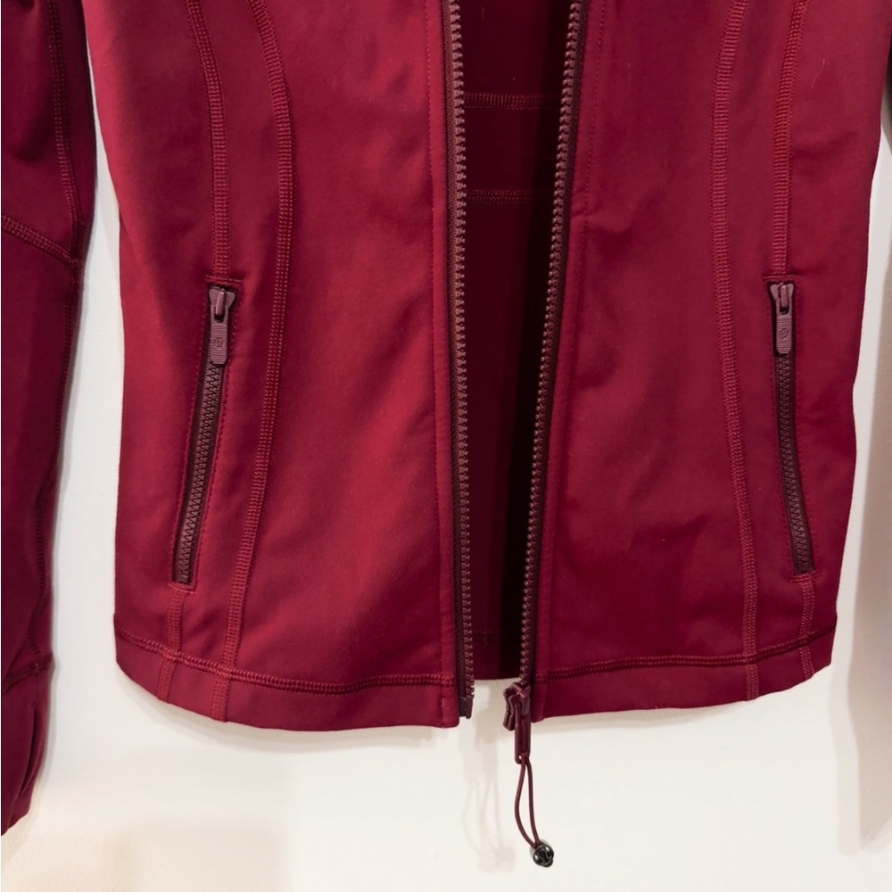 Lululemon Define Jacket - Red, Size 4! - Picture 5 of 9